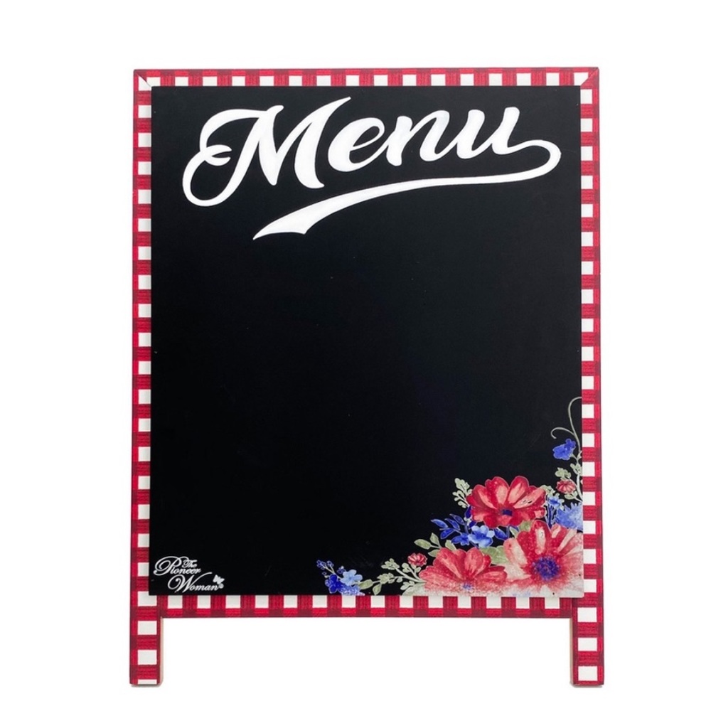 Pioneer Menu Sign